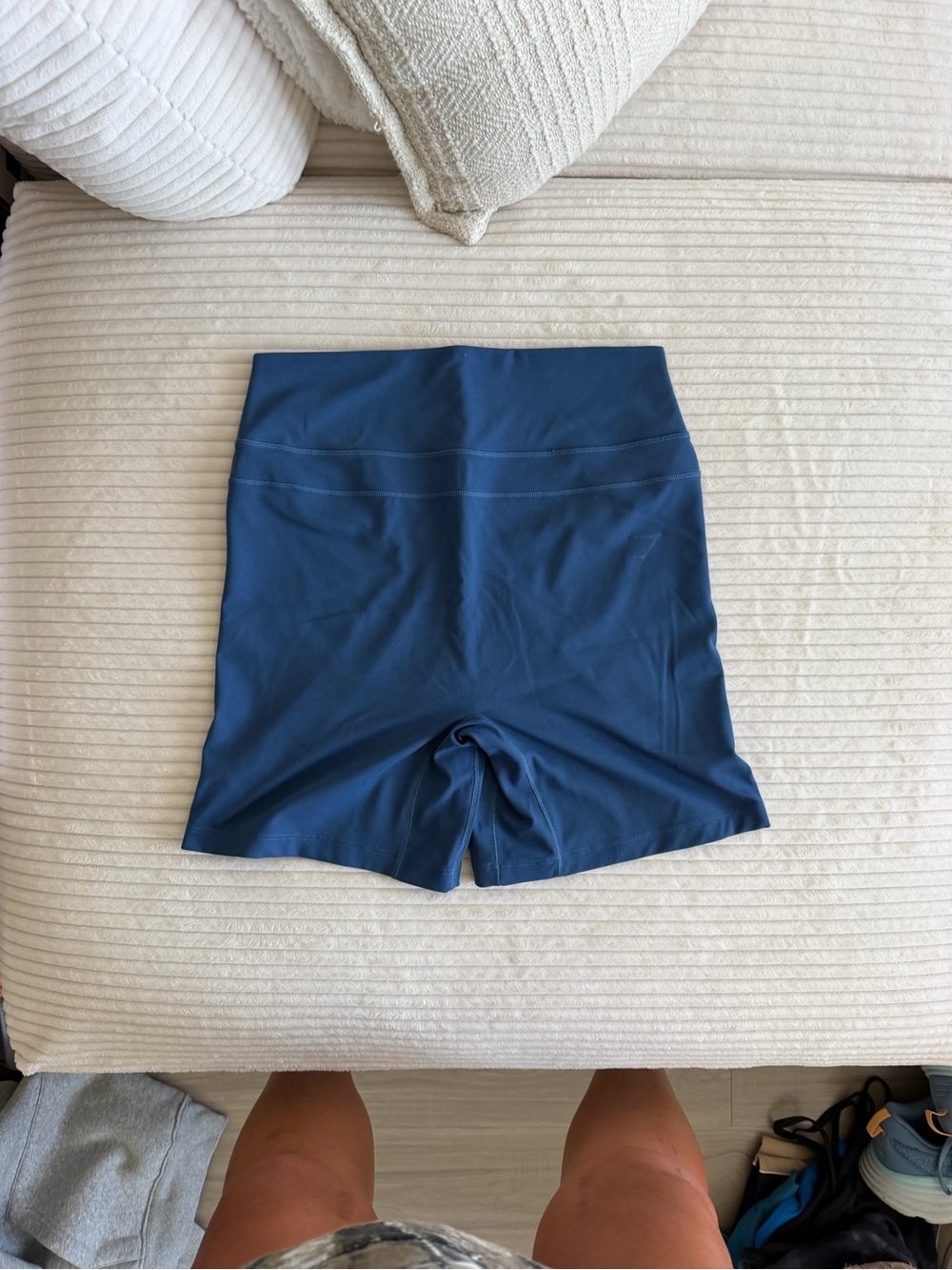 Gymshark Navy High-Rise Women’s Bike Shorts